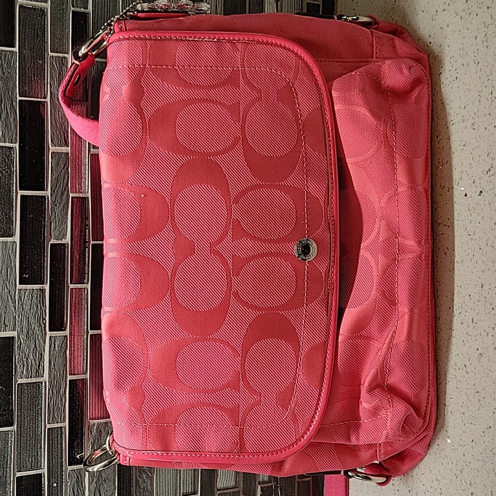 Coach Laptop Shoulder Bag